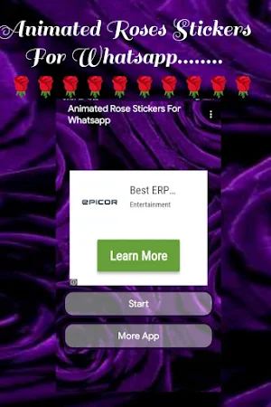 Rose Gif Sticker for Whatsapp Screenshot 1