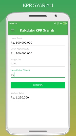 Kalkulator KPR Syariah Screenshot 2