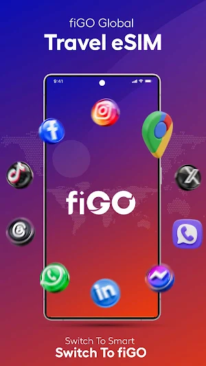 fiGO eSIM - Mobile Data Plans Screenshot 0
