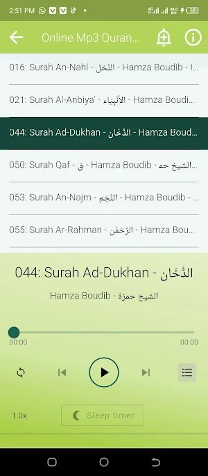 Hamza Boudib Mp3 Quran Screenshot 3