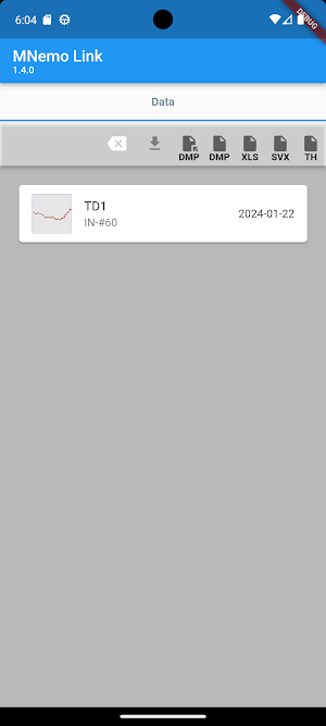 MNemoLink Screenshot 1