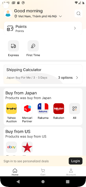 BuyForMeVN Screenshot 0