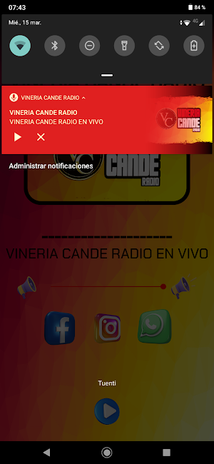 VINERIA CANDE RADIO Screenshot 3
