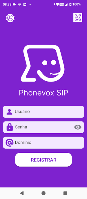 Phonevox SIP Screenshot 0