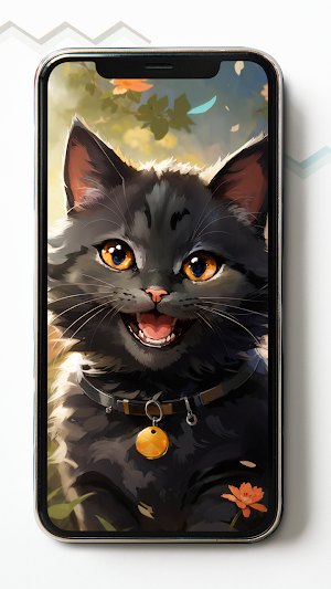 Funny Cat HD Wallpapers Screenshot 1