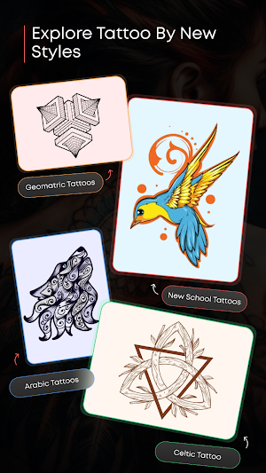 AI Tattoo Generator : AR Draw Screenshot 2