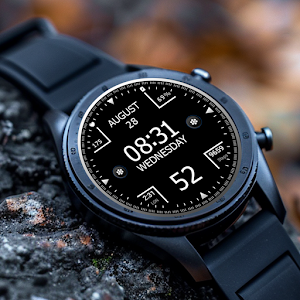 Key WF27 Digital Watch Face Screenshot 0