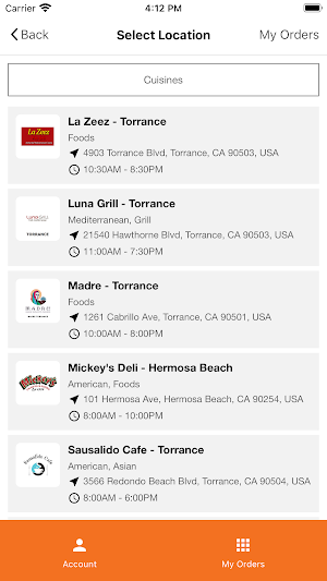 Food on Wheel Screenshot 2