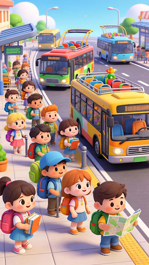 Color Rush Bus Screenshot 1