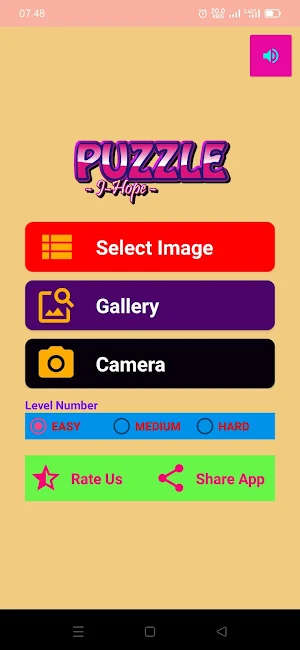 J-Hope Game Puzzle Jigsaw Screenshot 1