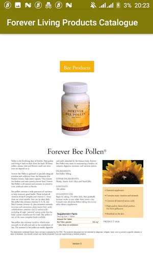 Forever Living Catalogue (Products) - 2018/2019 Screenshot 1