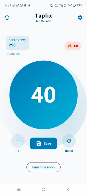 TaplixTap Counter Screenshot 3