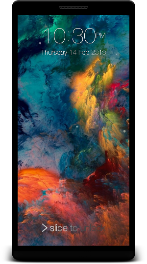 Keypad Lock Screen Screenshot 2