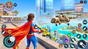 Nexplay Spidergirl Rope Hero Screenshot 0
