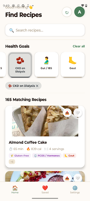 Silver Spoon Recipe App Screenshot 1