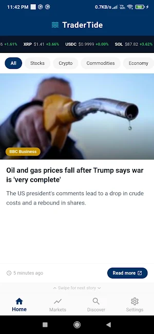 TraderTide: Market News Screenshot 0