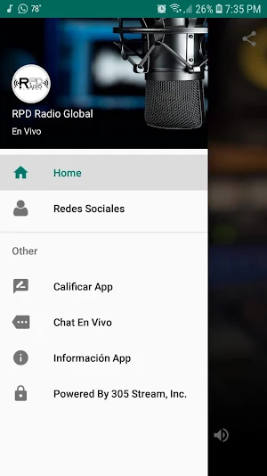 RPD Radio Global Screenshot 1
