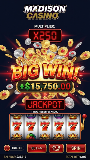 Madison Casino Screenshot 3