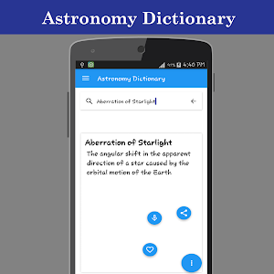 Astronomy Dictionary Screenshot 2
