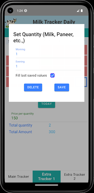 Milk Tracker Daily Screenshot 2