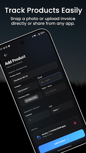 Warranty Tracker Screenshot 3