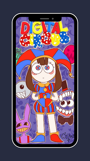 Digital Circus Pomni Wallpaper Screenshot 2