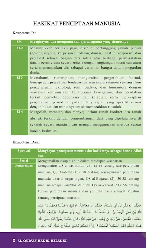 Al-Qur'an Hadis MA XI 2020 Screenshot 2