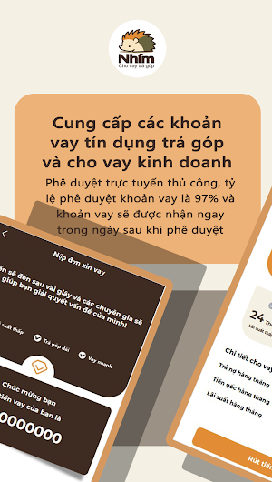 Nhím-Cho vay trả góp Screenshot 3
