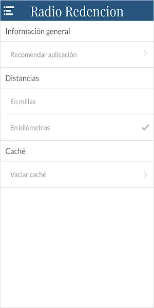 RADIOREDENCIONHN Screenshot 1
