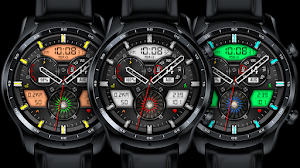 Hybrid Sport CLOUD Watch face Screenshot 0