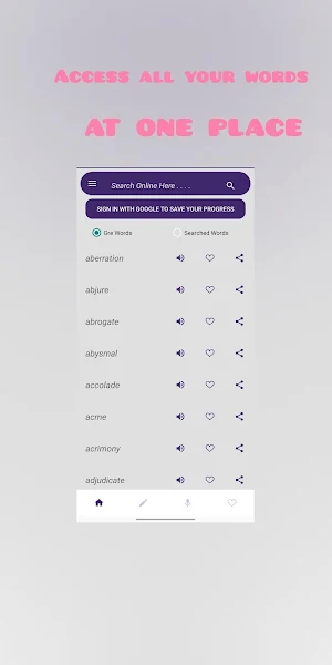 GRE Vocabulary Builder - Flash Screenshot 0