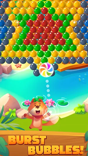 Royal Bubble Shooter: Pop Star Screenshot 1