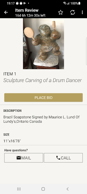 At Ease Auctions Screenshot 2