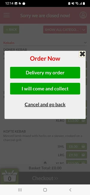 Highworth Kebab House Screenshot 0