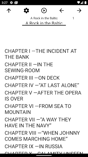 Book, A Rock in the Baltic Screenshot 0