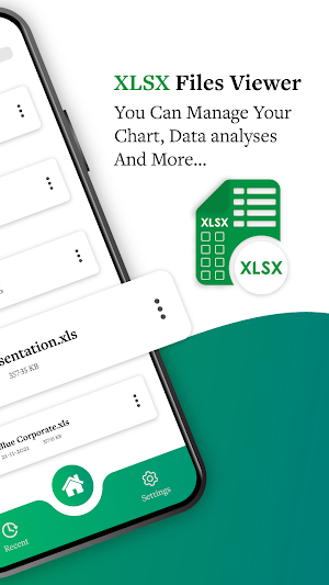XLS reader for Excel files Screenshot 1