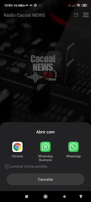 Rádio Cacoal NEWS Screenshot 3