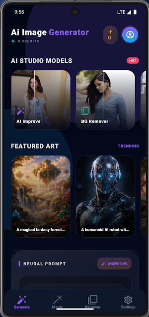 AI Image Generator - Art Maker Screenshot 0