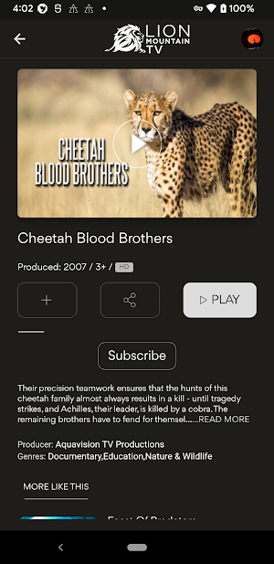 Lion Mountain TV Screenshot 3