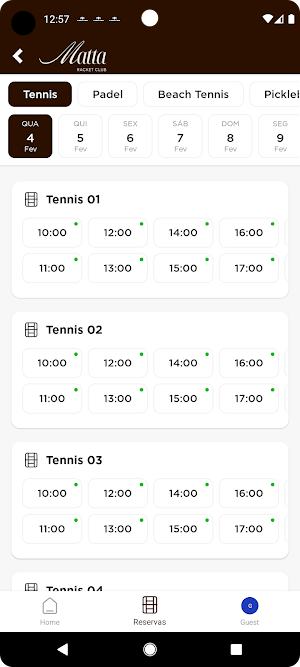 MATTA RACKET CLUB Screenshot 1