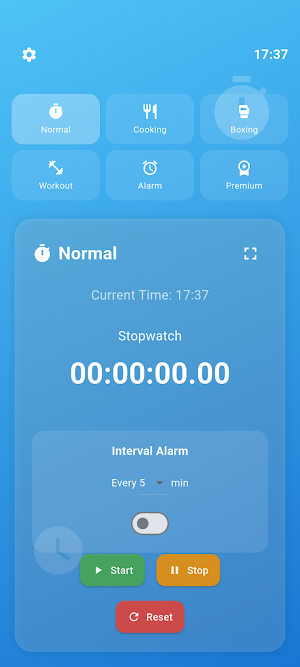 MultiChrono: Stopwatch & Timer Screenshot 3