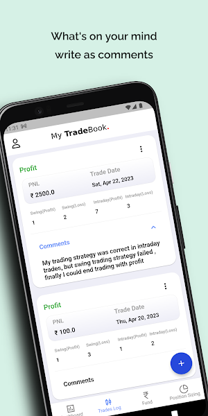 My TradeBook Screenshot 3