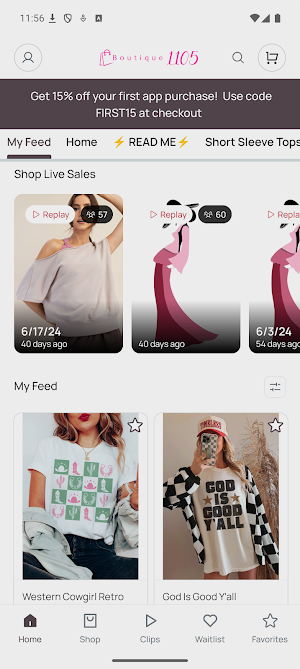 Boutique 1105 Screenshot 1
