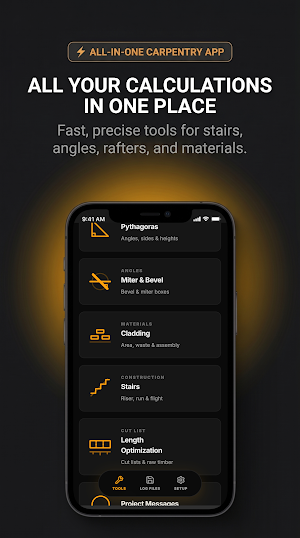 CarpenterApp – Carpentry App Screenshot 0