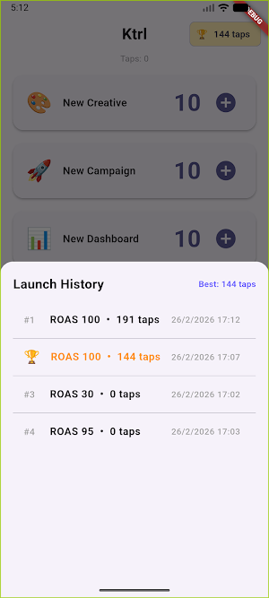 The Ktrl App Screenshot 0