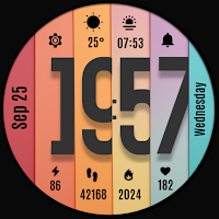 Luxa Digital Watch Face
