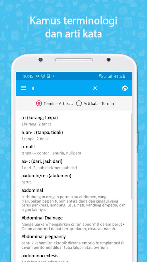 Kamus Terminologi Screenshot 1