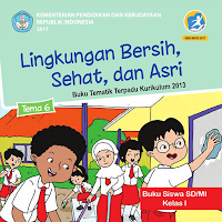 Kelas 1 Tema 6 Lingkungan Bersih, Sehat, dan Asri