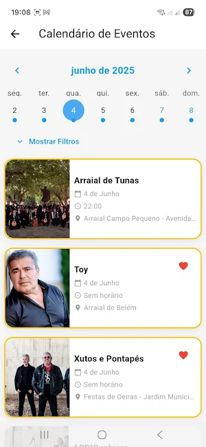 Festas Populares Portugal Screenshot 1