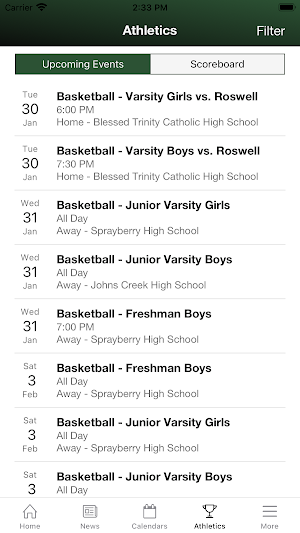 Blessed Trinity Catholic HS Screenshot 3